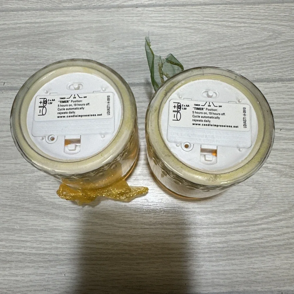 Flameless Cream Colored 4